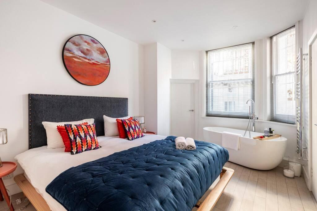 Chelsea Posh Apartment Londen Buitenkant foto