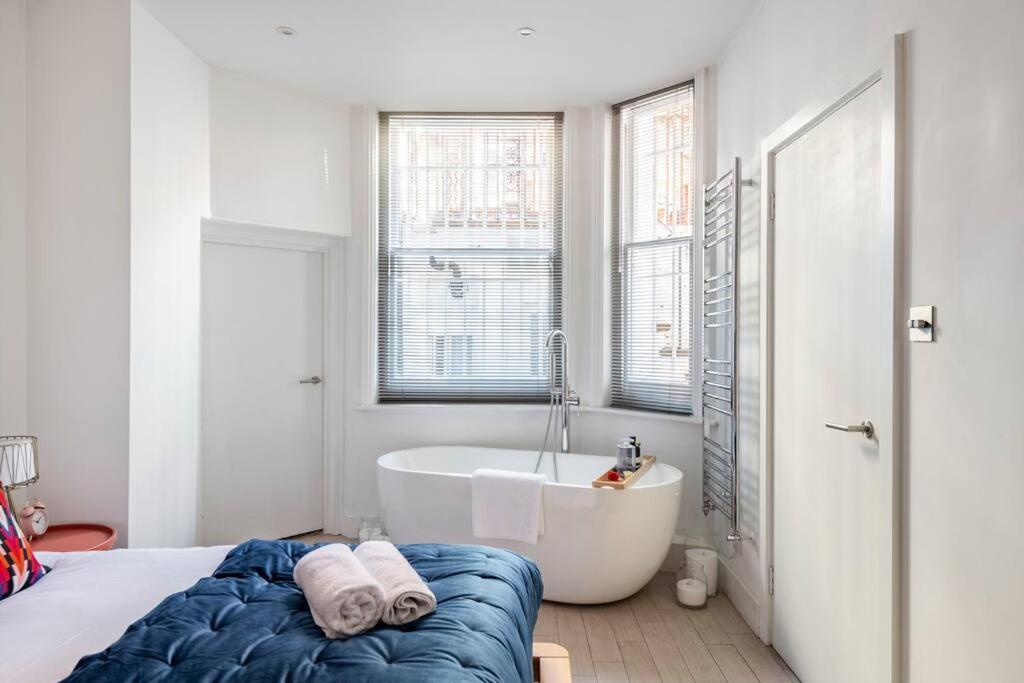 Chelsea Posh Apartment Londen Buitenkant foto